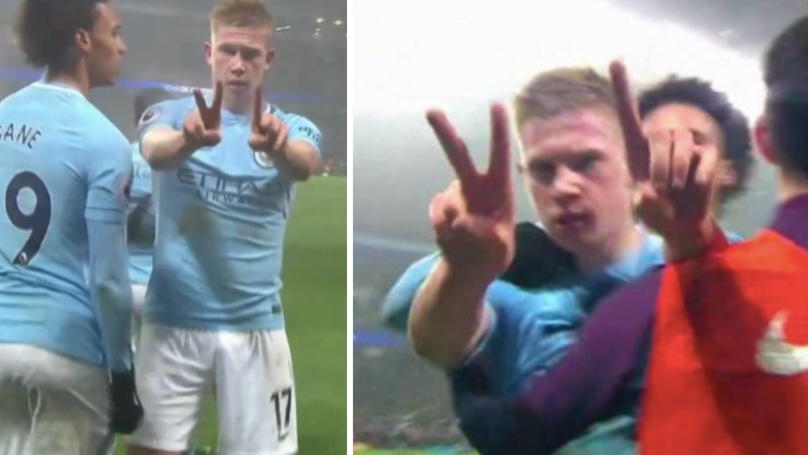 Oohh.. Ini Ternyata Alasan di Balik Selebrasi '21' De Bruyne